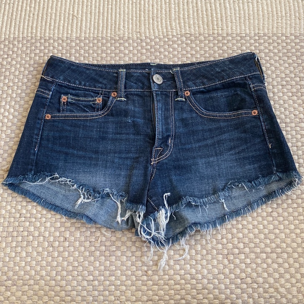 American Eagle Shortie Jean Shorts